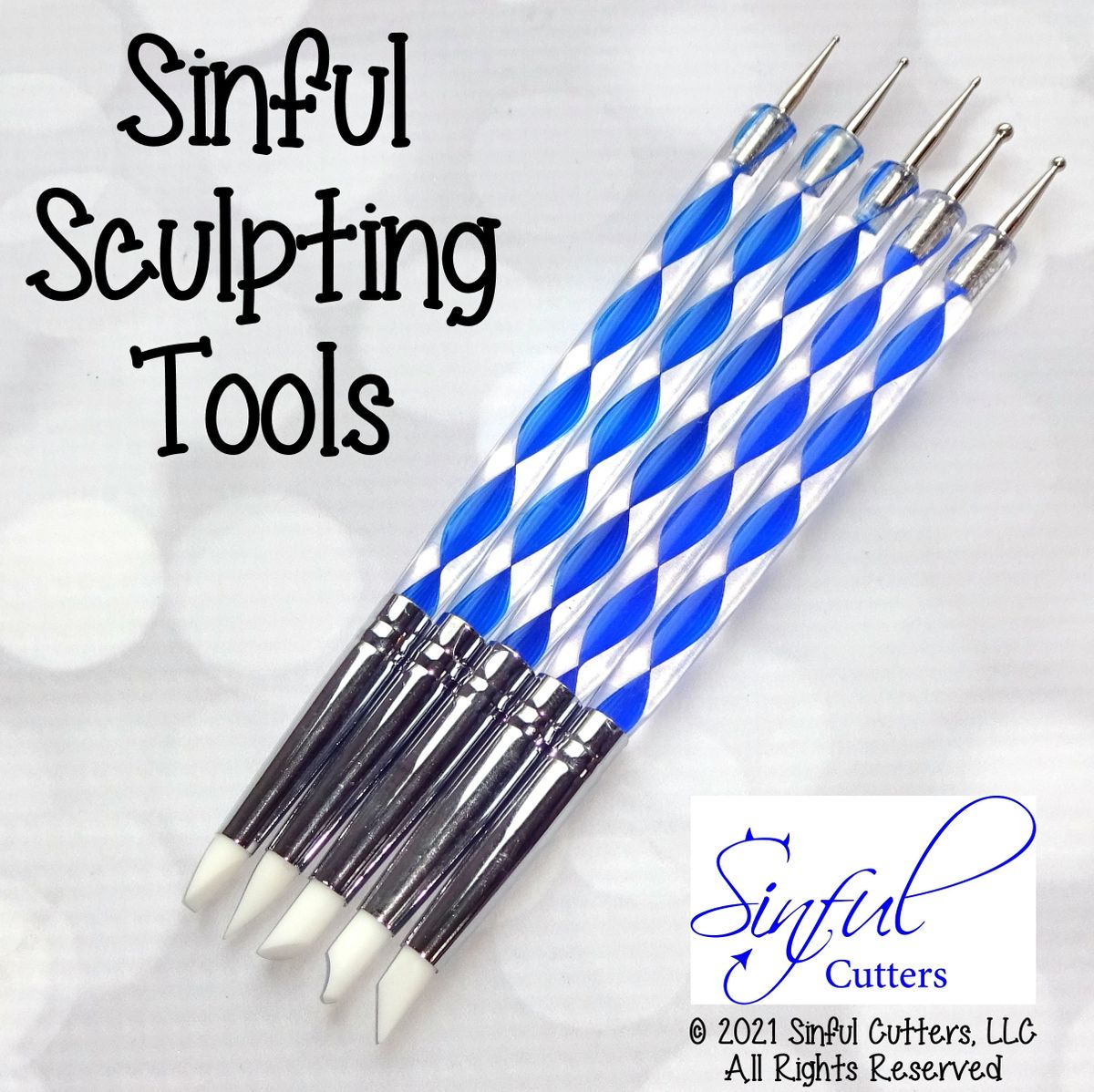 Sinful Sculpting Tools Royal Icing and Fondant Sculpting / Decorating